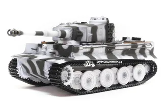 Taigen 1/16 Tiger 1 (Германия, поздняя версия) (для ИК боя) V3 2.4G RTR зимний камуфляж TG3818-BS-IR3.0