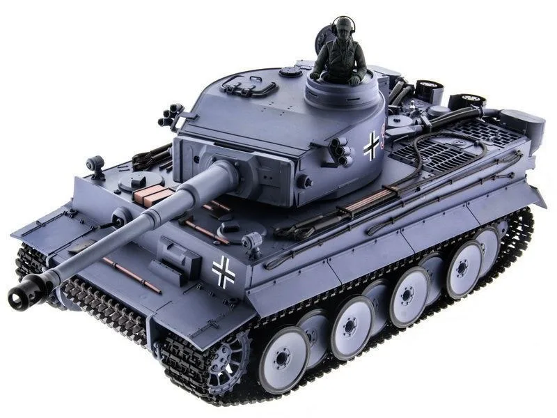 Радиоуправляемый танк Heng Long Tiger I Upgrade V7.0 2.4G 1/16 RTR HL3818-1U7.0