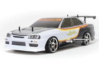Радиоуправляемая модель для дрифта HSP Flying Fish 1 - 1:10 4WD Кузов Nissan R34 Skyline 94123/12333 — фото 3