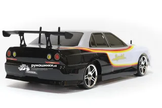 Радиоуправляемая модель для дрифта HSP Flying Fish 1 - 1:10 4WD Кузов Nissan R34 Skyline 94123/12333 — фото 6