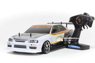 Радиоуправляемая модель для дрифта HSP Flying Fish 1 - 1:10 4WD Кузов Nissan R34 Skyline 94123/12333 — фото 9