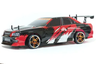 Радиоуправляемая модель для дрифта HSP Flying Fish 1 - 1:10 4WD Кузов Nissan Skyline 94123/12334 BLACK — фото 3