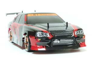Радиоуправляемая модель для дрифта HSP Flying Fish 1 - 1:10 4WD Кузов Nissan Skyline 94123/12334 BLACK — фото 4
