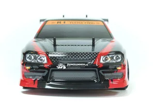 Радиоуправляемая модель для дрифта HSP Flying Fish 1 - 1:10 4WD Кузов Nissan Skyline 94123/12334 BLACK — фото 5