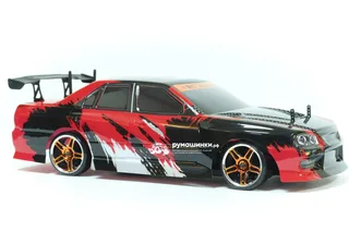 Радиоуправляемая модель для дрифта HSP Flying Fish 1 - 1:10 4WD Кузов Nissan Skyline 94123/12334 BLACK — фото 6
