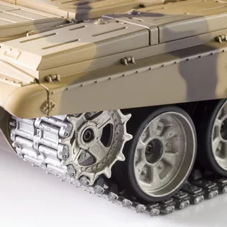 Радиоуправляемый танк Heng Long Россия Pro V7.0 масштаб 1:16 RTR 2.4G — фото 6