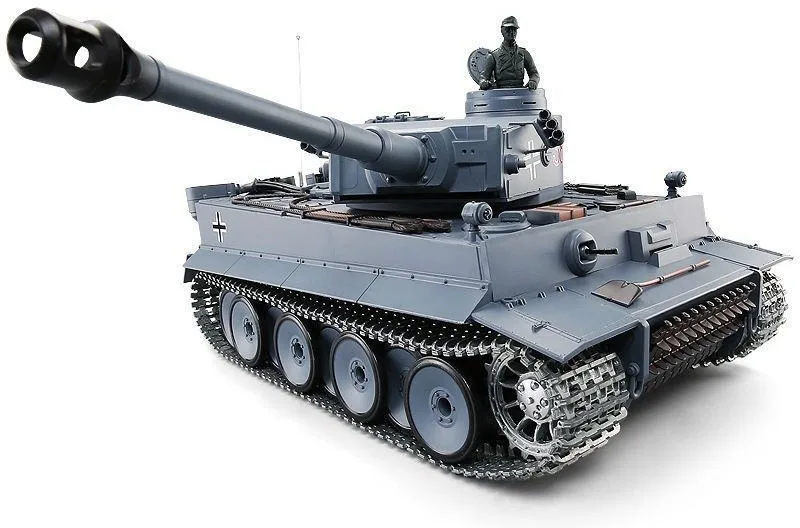 Радиоуправляемый танк Heng Long German Tiger Pro V7.0 масштаб 1:16 2.4G HL-3818-1PRO-V7