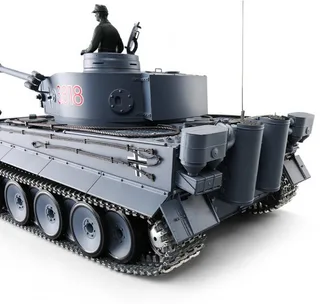 Радиоуправляемый танк Heng Long German Tiger Pro V7.0 масштаб 1:16 2.4G HL-3818-1PRO-V7 — фото 7