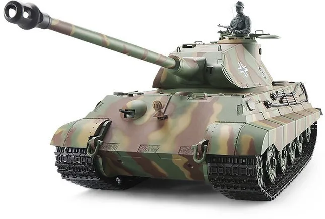 Радиоуправляемый танк Heng Long King Tiger UpgA V7.0 масштаб 1:16 2.4G HL-3888A-1-UpgA-V7