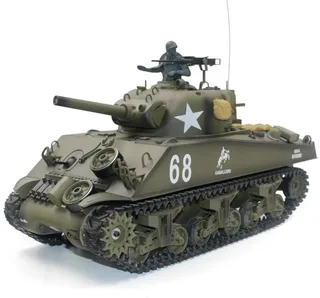 Танк Heng Long M4A3 Sherman V7.0 масштаб 1:16 RTR 2.4GHz - 3898-1 V7.0