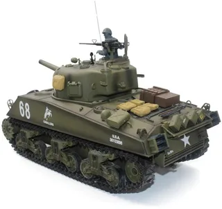 Радиоуправляемый танк Heng Long M4A3 Sherman V7.0 масштаб 1:16 RTR 2.4GHz - 3898-1 V7.0 — фото 5