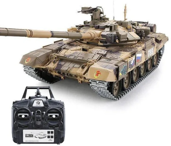 Радиоуправляемый танк Heng Long Россия MS version V7.0 масштаб 1:16 RTR 2.4G - 3938-1UpgA V7.0