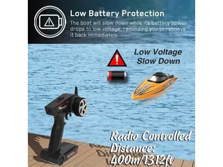 Радиоуправляемый катер Volantex RC Vector SR80 PRO Brushless 2.4G RTR — фото 5