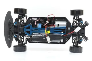 Радиоуправляемая модель для дрифта HSP Flying Fish 1 - 1:10 4WD Кузов Nissan Silvia 94123/12363 RED — фото 10