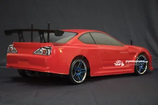 Радиоуправляемая модель для дрифта HSP Flying Fish 1 - 1:10 4WD Кузов Nissan Silvia 94123/12363 RED — фото 14