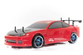 Радиоуправляемая модель для дрифта HSP Flying Fish 1 - 1:10 4WD Кузов Nissan Silvia 94123/12363 RED — фото 2