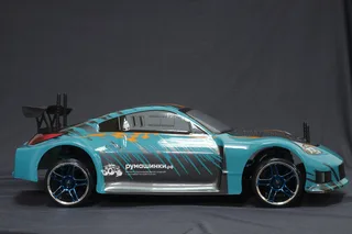 Радиоуправляемая машина для дрифта HSP Flying Fish 1 - 1:10 4WD Кузов Nissan 350Z 94123/12312 — фото 12