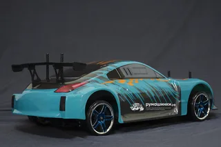 Радиоуправляемая машина для дрифта HSP Flying Fish 1 - 1:10 4WD Кузов Nissan 350Z 94123/12312 — фото 13