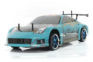 Радиоуправляемая машина для дрифта HSP Flying Fish 1 - 1:10 4WD Кузов Nissan 350Z 94123/12312 — фото 2