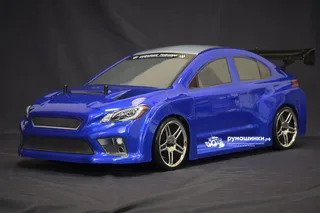 Радиоуправляемая модель машины для дрифта HSP Flying Fish 1 - 1:10 4WD - 94123-STI01 кузов Subaru STI — фото 12