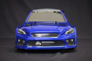 Радиоуправляемая модель машины для дрифта HSP Flying Fish 1 - 1:10 4WD - 94123-STI01 кузов Subaru STI — фото 13