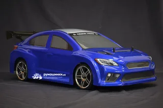 Радиоуправляемая модель машины для дрифта HSP Flying Fish 1 - 1:10 4WD - 94123-STI01 кузов Subaru STI — фото 14