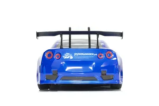 Радиоуправляемая машина для дрифта HSP Flying Fish 1 - 1:10 4WD кузов Nissan R35 GTR 94123/GTR BL — фото 10