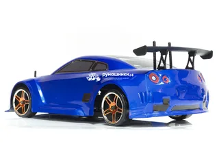 Радиоуправляемая машина для дрифта HSP Flying Fish 1 - 1:10 4WD кузов Nissan R35 GTR 94123/GTR BL — фото 11