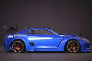 Радиоуправляемая машина для дрифта HSP Flying Fish 1 - 1:10 4WD кузов Nissan R35 GTR 94123/GTR BL — фото 18