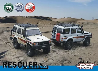 Радиоуправляемый модель для трофи RGT LC76 RESCUER 4WD ARR масштаб 1:10 2.4G — фото 28