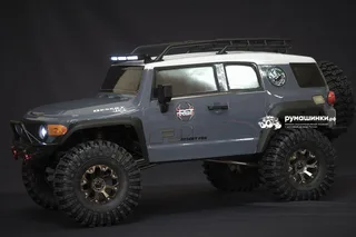 Модель трофи на радиоуправлении RGT Desert Fox 4WD RTR масштаб 1:10 2.4G EX86120 Toyota Fj Cruiser — фото 18