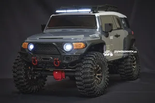 Модель трофи на радиоуправлении RGT Desert Fox 4WD RTR масштаб 1:10 2.4G EX86120 Toyota Fj Cruiser — фото 20