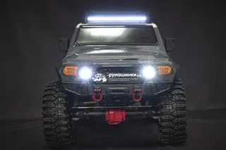 Модель трофи на радиоуправлении RGT Desert Fox 4WD RTR масштаб 1:10 2.4G EX86120 Toyota Fj Cruiser — фото 21