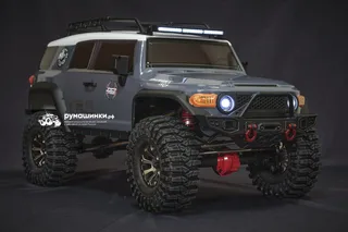 Модель трофи на радиоуправлении RGT Desert Fox 4WD RTR масштаб 1:10 2.4G EX86120 Toyota Fj Cruiser — фото 22