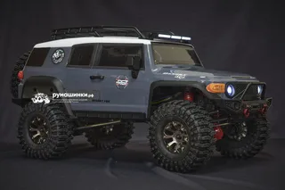 Модель трофи на радиоуправлении RGT Desert Fox 4WD RTR масштаб 1:10 2.4G EX86120 Toyota Fj Cruiser — фото 23