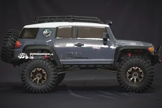 Модель трофи на радиоуправлении RGT Desert Fox 4WD RTR масштаб 1:10 2.4G EX86120 Toyota Fj Cruiser — фото 24