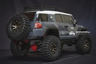 Модель трофи на радиоуправлении RGT Desert Fox 4WD RTR масштаб 1:10 2.4G EX86120 Toyota Fj Cruiser — фото 25