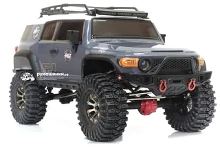 Модель трофи на радиоуправлении RGT Desert Fox 4WD RTR масштаб 1:10 2.4G EX86120 Toyota Fj Cruiser — фото 5