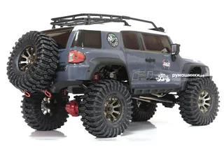 Модель трофи на радиоуправлении RGT Desert Fox 4WD RTR масштаб 1:10 2.4G EX86120 Toyota Fj Cruiser — фото 7