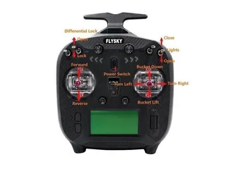 Радиоуправляемый металлический самосвал с гидравлической системой HUI NA TOYS 2.4G 1/14 RTR HNK3361 — фото 2