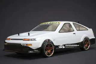 Радиоуправляемая модель для дрифта HSP Flying Fish 1 - 1:10 4WD Кузов Toyota Trueno 94123/12303 — фото 10