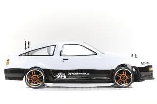 Радиоуправляемая модель для дрифта HSP Flying Fish 1 - 1:10 4WD Кузов Toyota Trueno 94123/12303 — фото 6