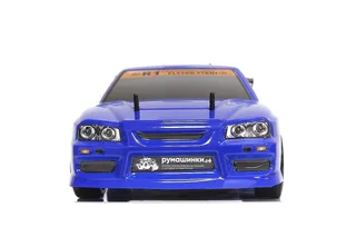 Радиоуправляемая машина для дрифта HSP Flying Fish 1 - 1:10 4WD Кузов Nissan Skyline R34 94123/12330 Blue — фото 2