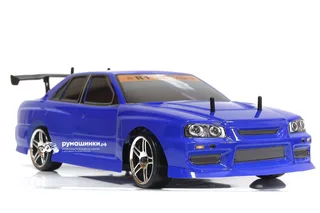 Радиоуправляемая машина для дрифта HSP Flying Fish 1 - 1:10 4WD Кузов Nissan Skyline R34 94123/12330 Blue — фото 4