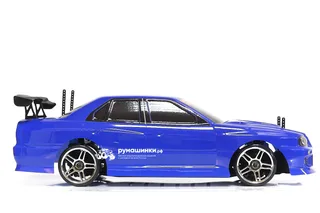 Радиоуправляемая машина для дрифта HSP Flying Fish 1 - 1:10 4WD Кузов Nissan Skyline R34 94123/12330 Blue — фото 5