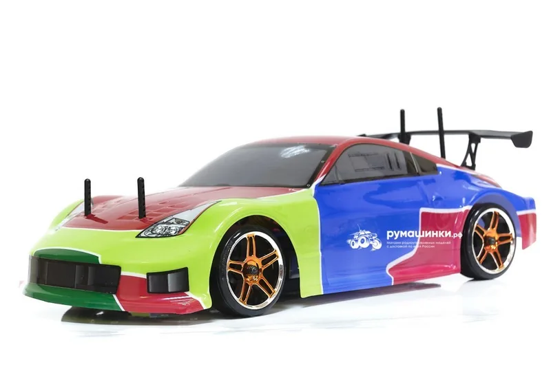 Радиоуправляемая модель для дрифта HSP Flying Fish 1 - 1:10 4WD Кузов Nissan 350Z 94123/12313