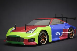 Радиоуправляемая модель для дрифта HSP Flying Fish 1 - 1:10 4WD Кузов Nissan 350Z 94123/12313 — фото 11