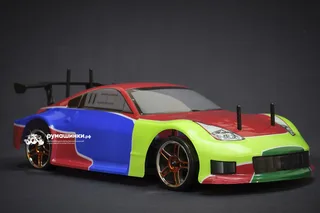 Радиоуправляемая модель для дрифта HSP Flying Fish 1 - 1:10 4WD Кузов Nissan 350Z 94123/12313 — фото 12
