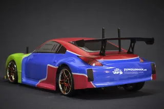 Радиоуправляемая модель для дрифта HSP Flying Fish 1 - 1:10 4WD Кузов Nissan 350Z 94123/12313 — фото 14