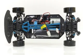 Радиоуправляемая модель для дрифта HSP Flying Fish 1 - 1:10 4WD Кузов Nissan 350Z 94123/12313 — фото 15